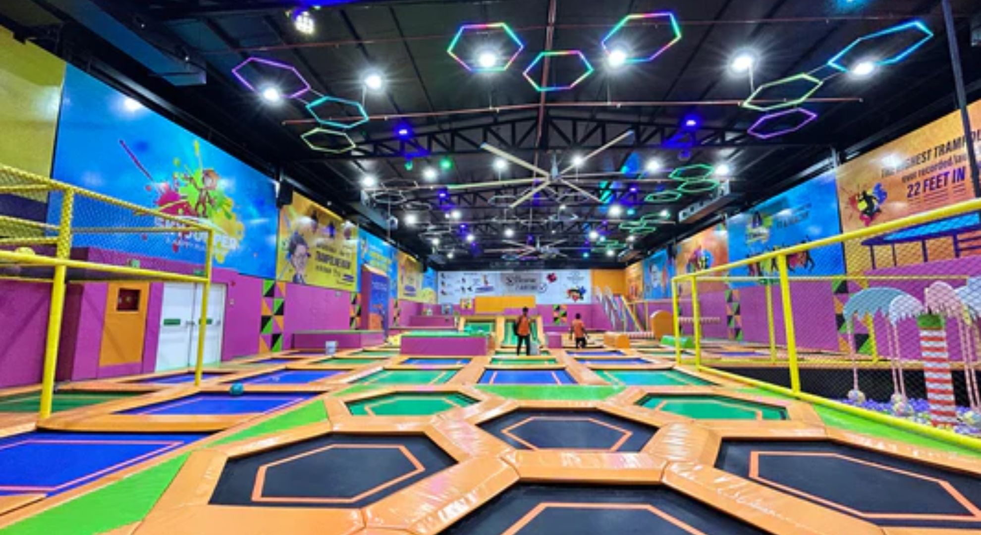 How to Build a Cheap Trampoline Park?
