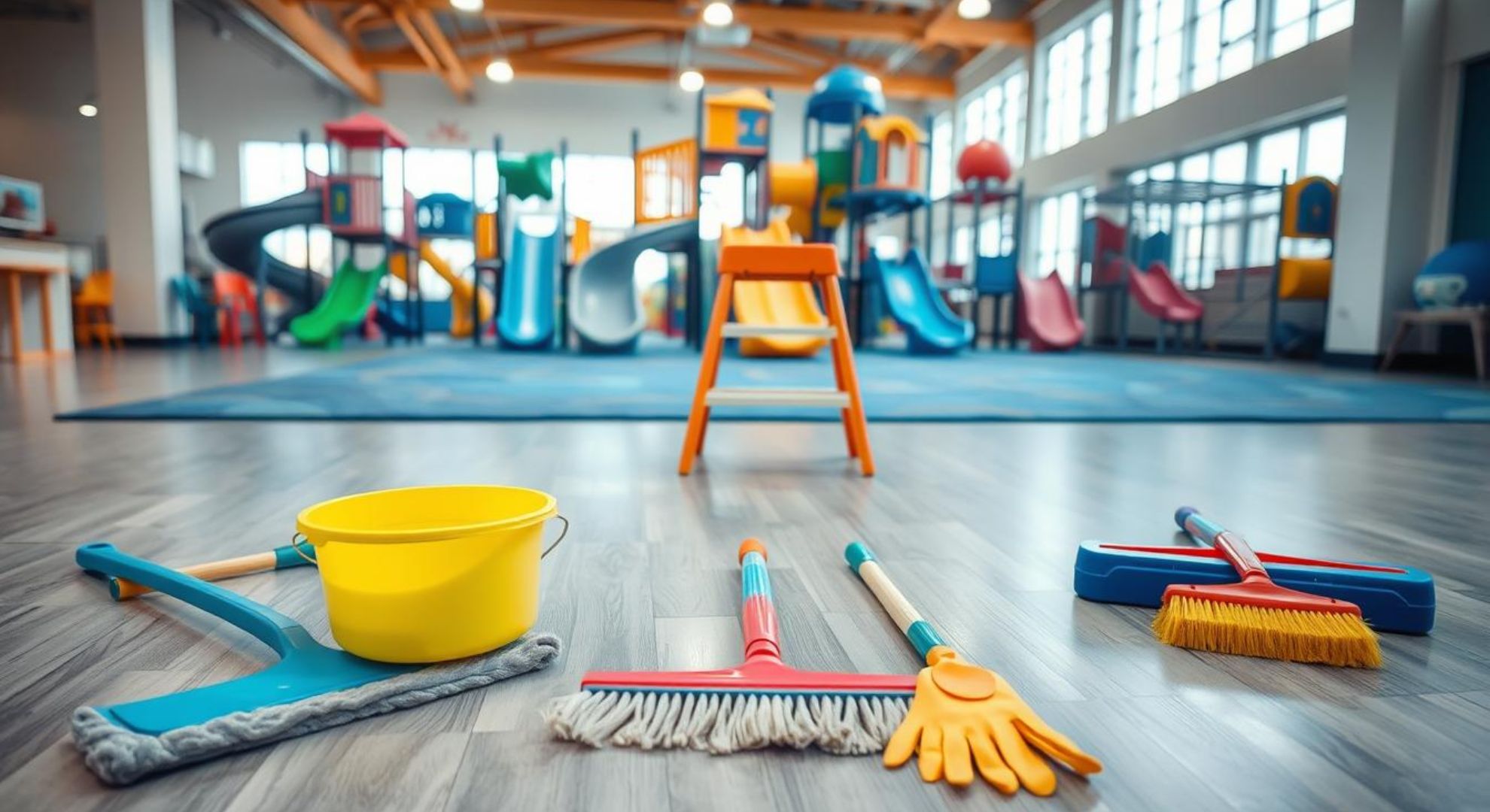 How to Clean Indoor Playground Equipment: Step-by-Step