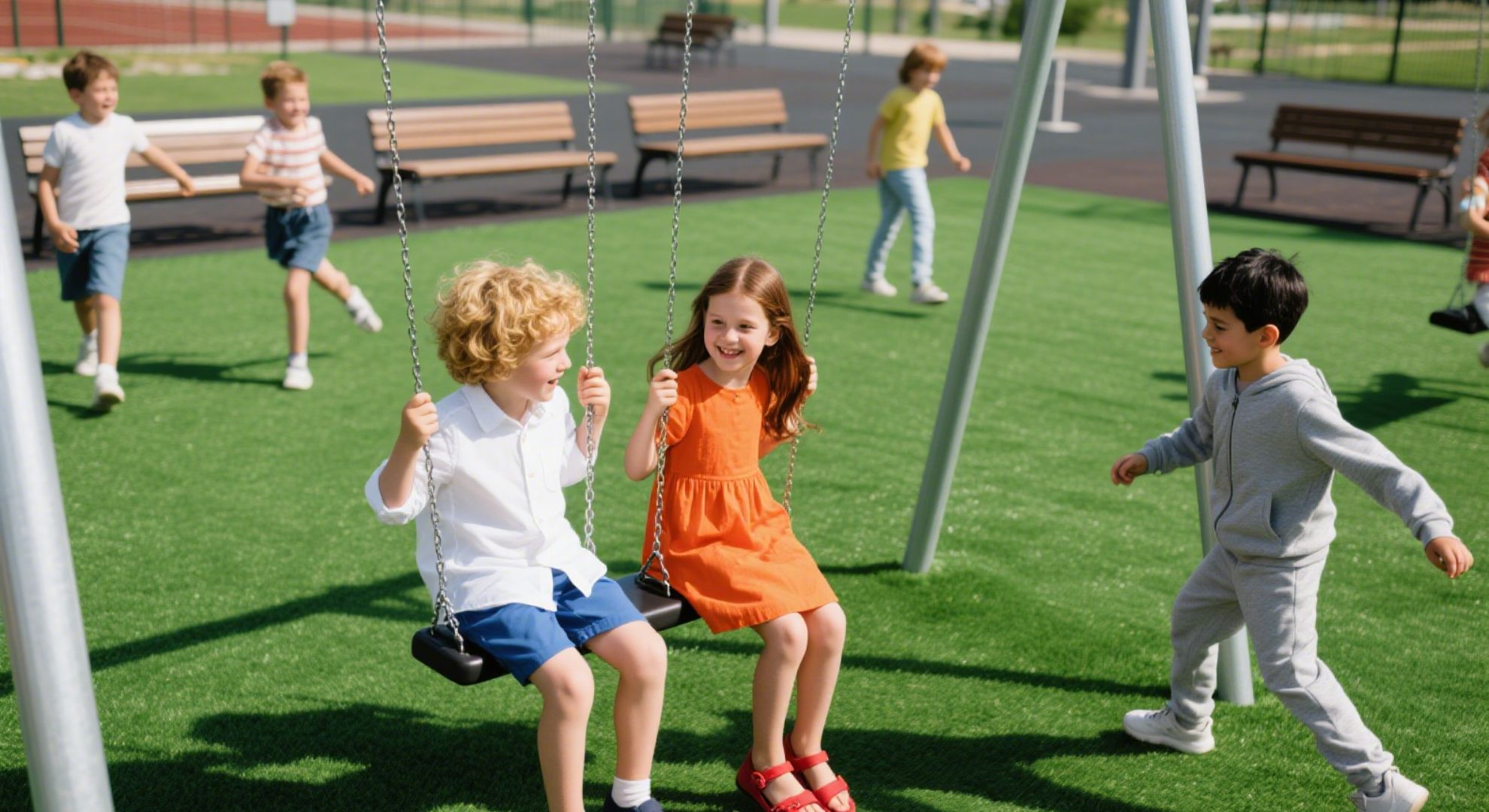 7 Best Materials to Put Under a Swing Set