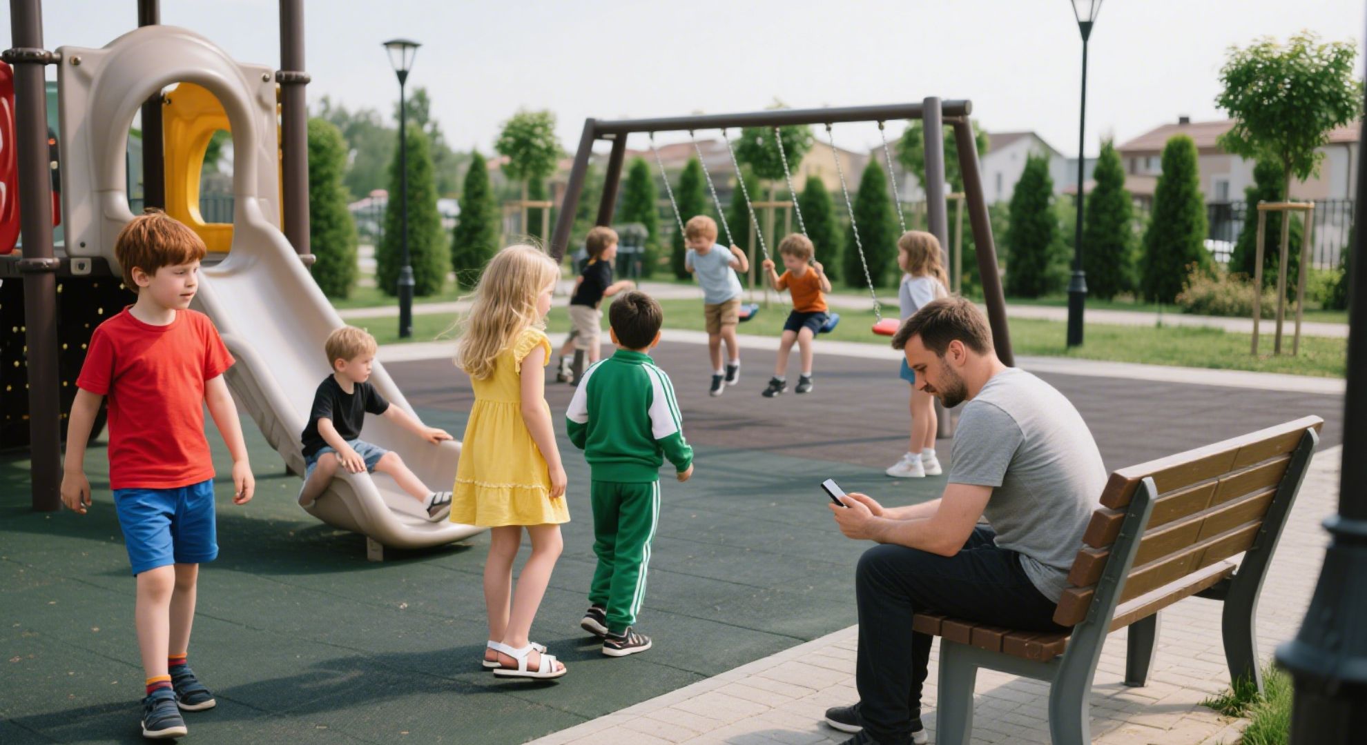 Should Unaccompanied Adults Be Allowed on Playgrounds?