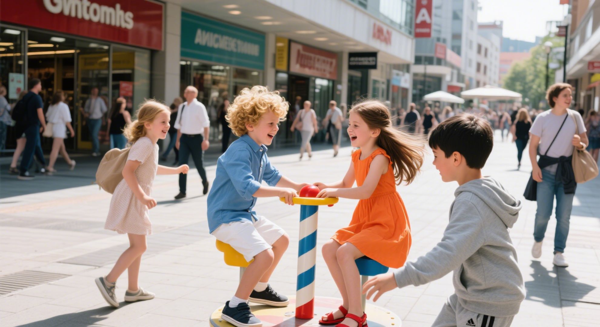 The Fascination with Spinny Things at Playgrounds