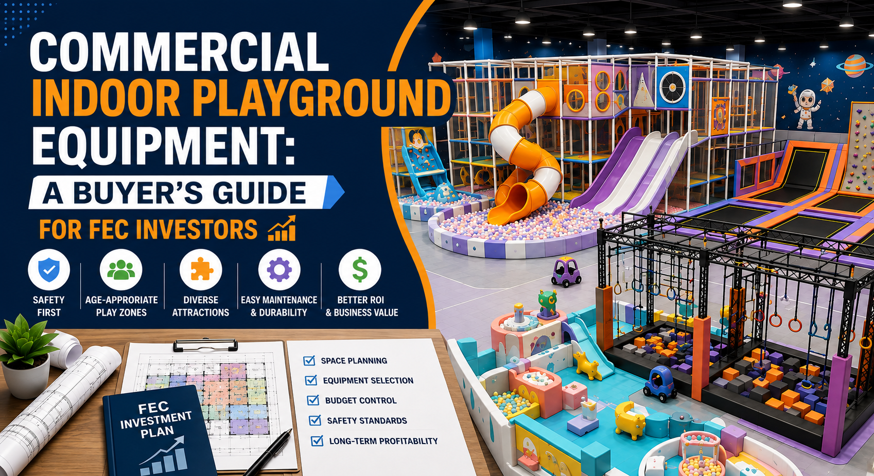 Commercial Indoor Playground Equipment: A Buyer’s Guide for FEC Investo